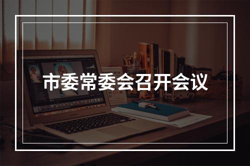 市委常委会召开会议