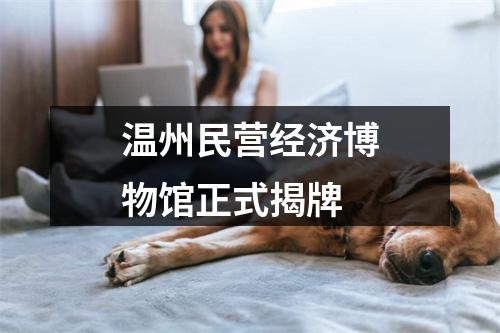 温州民营经济博物馆正式揭牌