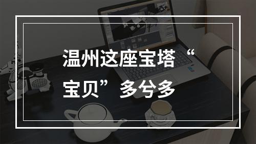 温州这座宝塔“宝贝”多兮多