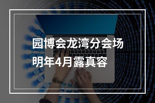 园博会龙湾分会场明年4月露真容