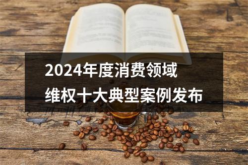 2024年度消费领域维权十大典型案例发布
