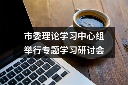市委理论学习中心组举行专题学习研讨会