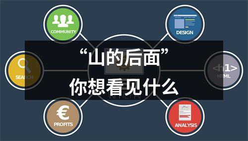 “山的后面”你想看见什么