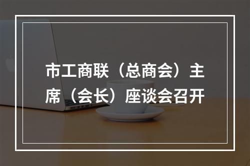 市工商联（总商会）主席（会长）座谈会召开