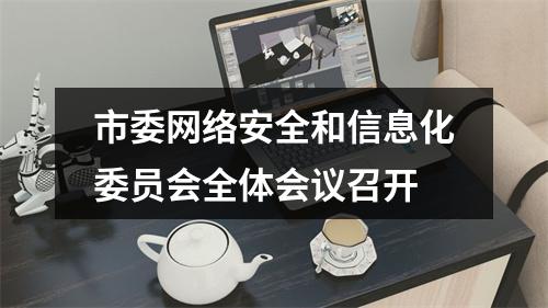 市委网络安全和信息化委员会全体会议召开