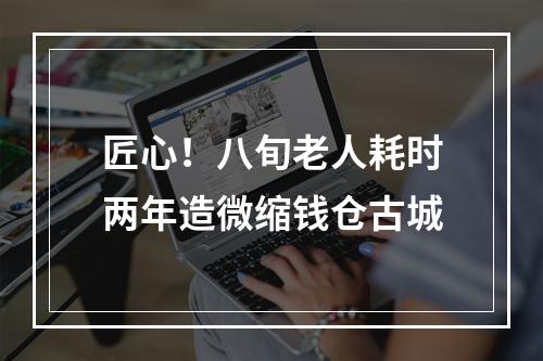 匠心！八旬老人耗时两年造微缩钱仓古城