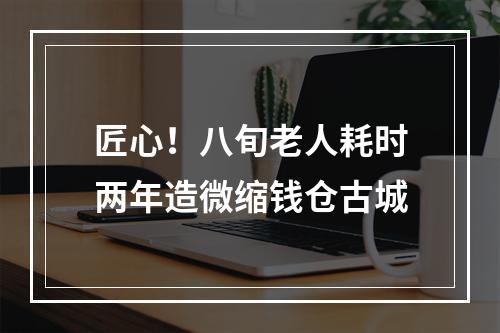 匠心！八旬老人耗时两年造微缩钱仓古城