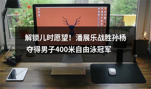 解锁儿时愿望！潘展乐战胜孙杨 夺得男子400米自由泳冠军