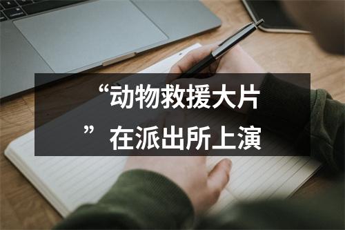 “动物救援大片”在派出所上演