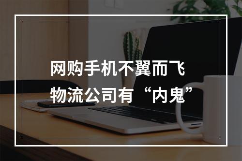 网购手机不翼而飞 物流公司有“内鬼”