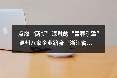 点燃“两新”深融的“青春引擎” 温州八家企业跻身“浙江省博士创新站”