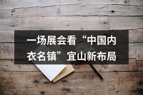 一场展会看“中国内衣名镇”宜山新布局