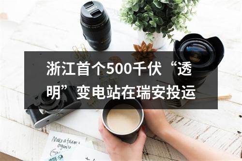 浙江首个500千伏“透明”变电站在瑞安投运
