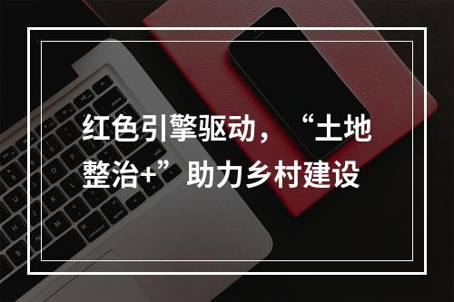 红色引擎驱动，“土地整治+”助力乡村建设