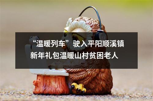 “温暖列车”驶入平阳顺溪镇 新年礼包温暖山村贫困老人