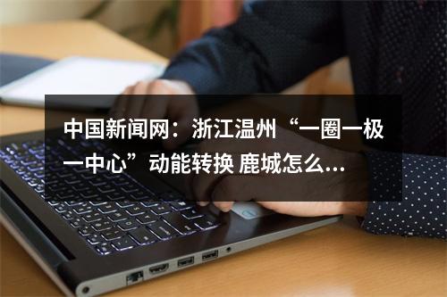 中国新闻网：浙江温州“一圈一极一中心”动能转换 鹿城怎么做？