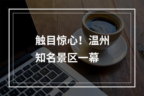触目惊心！温州知名景区一幕