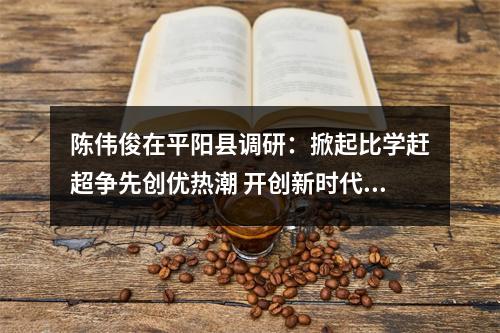 陈伟俊在平阳县调研：掀起比学赶超争先创优热潮 开创新时代温州发展新局面