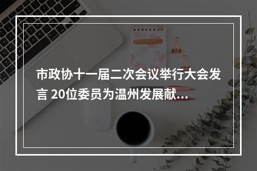 市政协十一届二次会议举行大会发言 20位委员为温州发展献上“金点子”