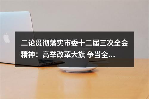二论贯彻落实市委十二届三次全会精神：高举改革大旗 争当全面深化改革排头兵