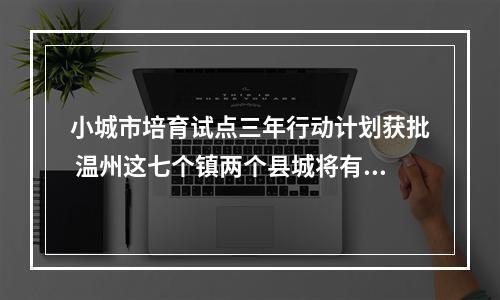 小城市培育试点三年行动计划获批 温州这七个镇两个县城将有新模样