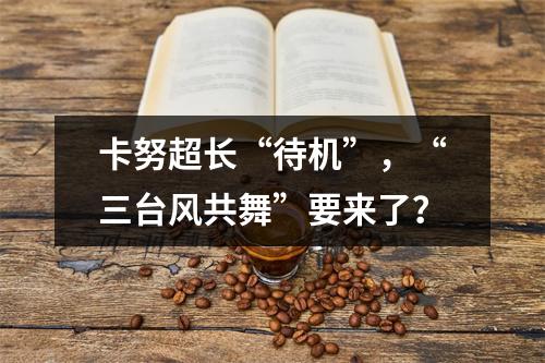 卡努超长“待机”，“三台风共舞”要来了？