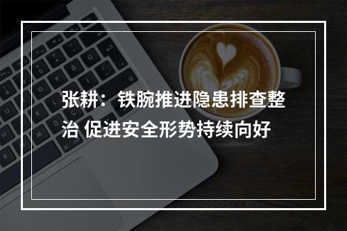 张耕：铁腕推进隐患排查整治 促进安全形势持续向好
