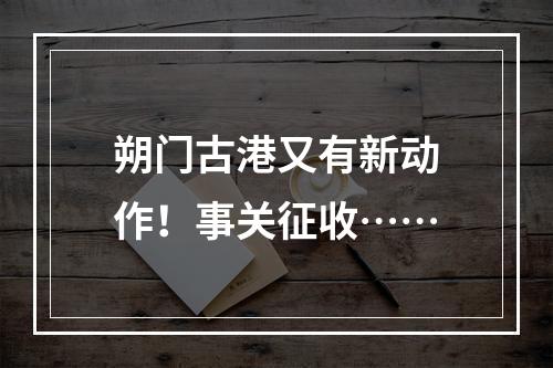 朔门古港又有新动作！事关征收……