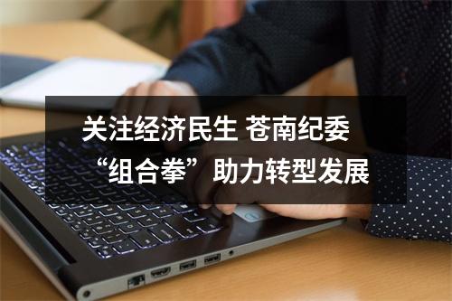 关注经济民生 苍南纪委“组合拳”助力转型发展