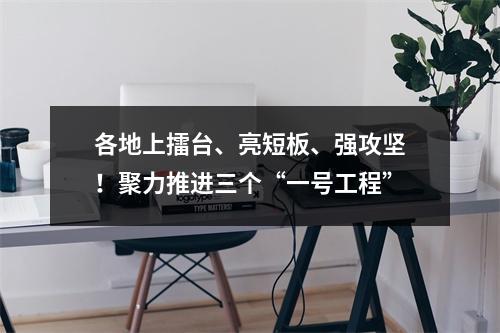 各地上擂台、亮短板、强攻坚！聚力推进三个“一号工程”