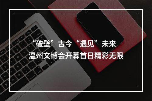 “破壁”古今“遇见”未来 温州文博会开幕首日精彩无限