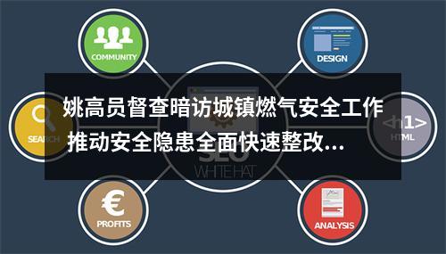 姚高员督查暗访城镇燃气安全工作 推动安全隐患全面快速整改到位