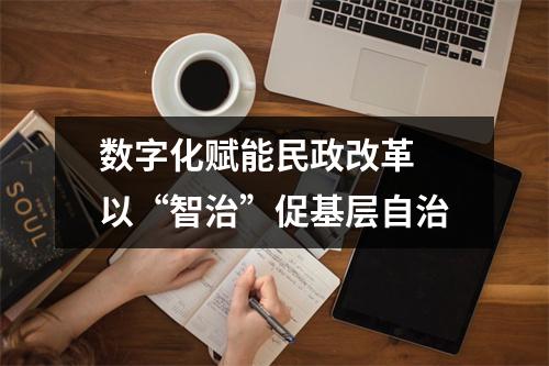 数字化赋能民政改革 以“智治”促基层自治