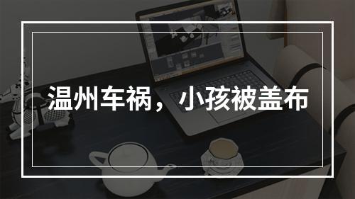 温州车祸，小孩被盖布