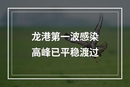 龙港第一波感染高峰已平稳渡过