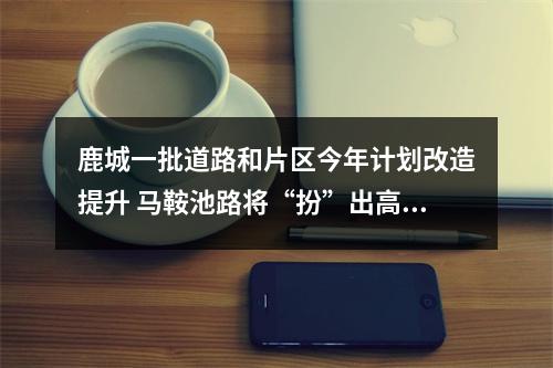 鹿城一批道路和片区今年计划改造提升 马鞍池路将“扮”出高颜值