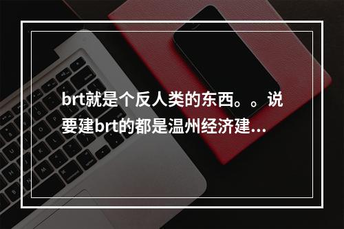 brt就是个反人类的东西。。说要建brt的都是温州经济建设的罪人。。