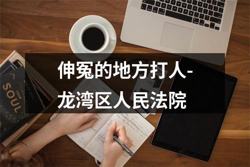 伸冤的地方打人-龙湾区人民法院