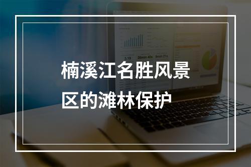 楠溪江名胜风景区的滩林保护