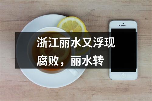 浙江丽水又浮现腐败，丽水转