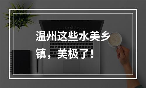 温州这些水美乡镇，美极了！