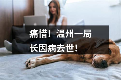 痛惜！温州一局长因病去世！