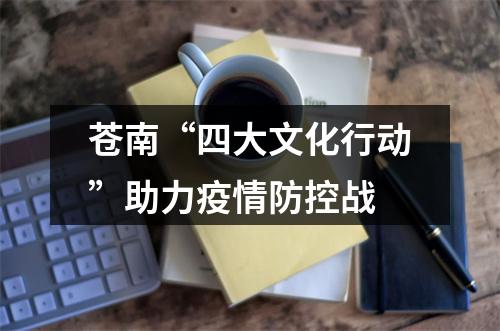 苍南“四大文化行动”助力疫情防控战