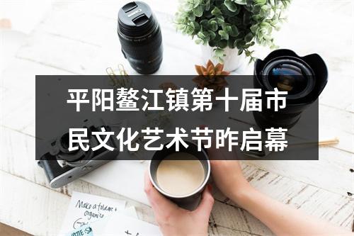 平阳鳌江镇第十届市民文化艺术节昨启幕
