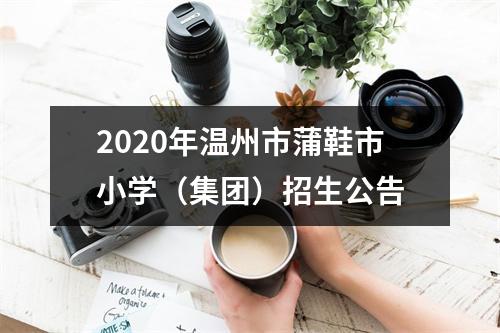 2020年温州市蒲鞋市小学（集团）招生公告