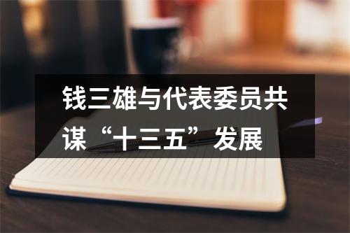 钱三雄与代表委员共谋“十三五”发展