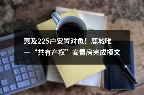惠及225户安置对象！鹿城唯一“共有产权”安置房完成摸文