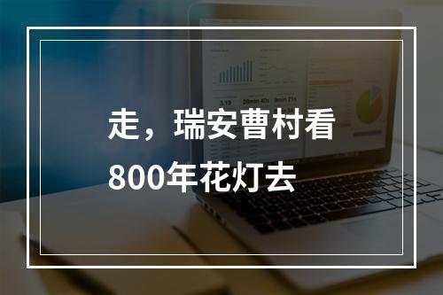 走，瑞安曹村看800年花灯去