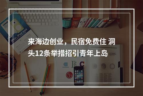 来海边创业，民宿免费住 洞头12条举措招引青年上岛