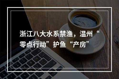 浙江八大水系禁渔，温州“零点行动”护鱼“产房”